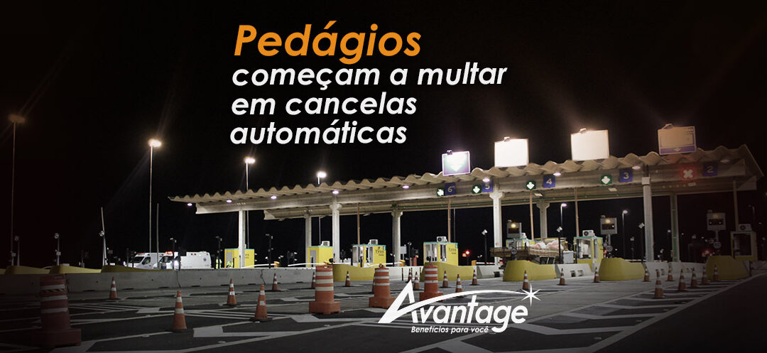Pedágios começam a multar em cancelas automáticas